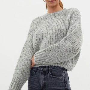 Anine Bing | Greyson sweater in Mint